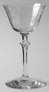 Heisey Renaissance Liquor Cocktail   Stem #3333/Etch #413