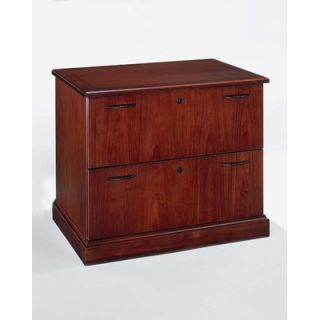 DMi Belmont 2 Drawer Lateral File Cabinet 7130/7131 16 Finish Sunset Cherry