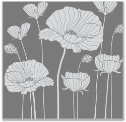 Hero Arts Cling Stamps poppy Background
