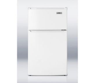 Summit Refrigeration Freestanding Upright Refrigerator w/ 1 Section & Dial Thermostat, White, 2.9 cu ft