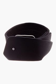 Julius Black Leather Bracelet