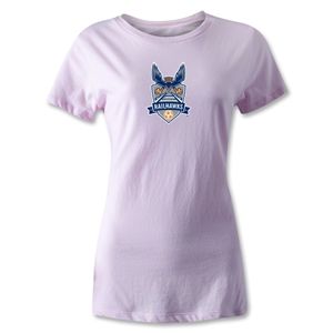 hidden Carolina Railhawks Womens T shirt (Pink)