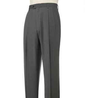 Signature Pleated Front Tailored Fit Trousers JoS. A. Bank