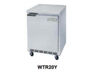 Beverage Air 20 in Compact Refrigerator Freezer Worktop w/ 1 Door & 2 Shelf, Stainless
