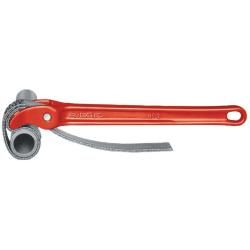 Ridgid 5 inch Cast iron Strap Wrench (Cast ironType Pipe wrenchHandle length 18 inchesStrap length 48 inchesStrap width 1.75 inchesPipe Capacity 5 inches (max)Tube O.D. 12 inchesWeight 2 pounds)