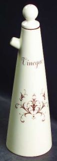 Wedgwood QueenS Filigree Vinegar Cruet with Stopper, Fine China Dinnerware   Cr