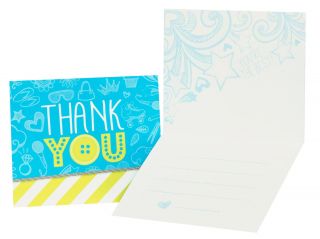 Girls Only Party Thank You Notes