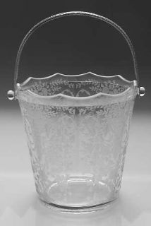 Cambridge Portia Clear (Stem #3121) Ice Bucket   Stem #3121, Clear,  Etched