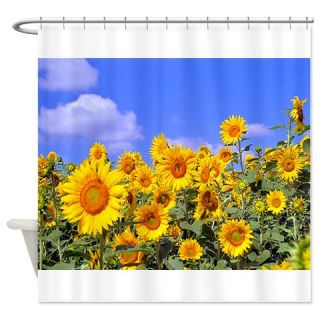  Flowers Sun Flowers Shower Curtain  Use code FREECART at Checkout