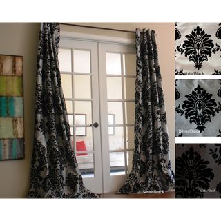 Venetian Faux Silk Grommet Top Curtain Panel
