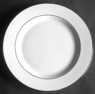 Lenox China Herald Square White Bread & Butter Plate, Fine China Dinnerware   Th