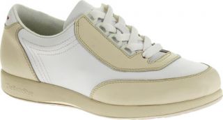Womens Hush Puppies Classic Walker   Off White Multi Leather Casual Shoes
