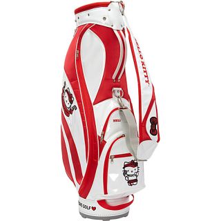 Hello Kitty Golf Mix & Match Cart Bag White/Red   Hello Kitty