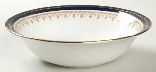 John Aynsley Leighton Cobalt (Smooth) Coupe Cereal Bowl, Fine China Dinnerware  