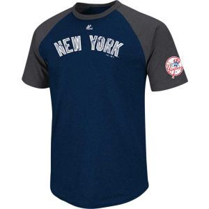 New York Yankees Majestic MLB Big Leaguer Fashion T Shirt