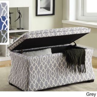 Hourglass Storage Ottoman