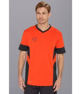 Nike S/S V Neck Training Top 2 Mens T Shirt (Orange)