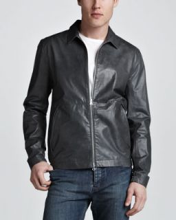 Ion Leather Jacket   Theory