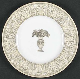 Johnson Brothers Acanthus Cream Accent Luncheon Plate, Fine China Dinnerware   S