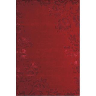 Jovi Home Rosewood Hand Tufted 5 X 8 Foot Red Rug