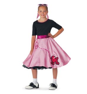 Pink Sock Hop Child Costume