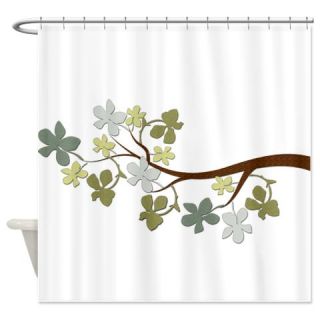  Leafy Tree Branch Shower Curtain  Use code FREECART at Checkout