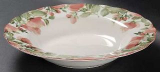 Nikko Precious Large Rim Soup Bowl, Fine China Dinnerware   Finetableware,Scallo