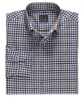 Traveler Patterned Poplin Buttondown Collar Sportshirt JoS. A. Bank