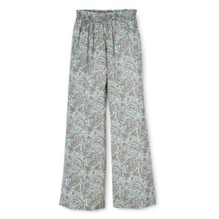 Mossimo Supply Co. Juniors Printed Pant   Blue L(11 13)