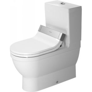 Duravit 21415900921 Starck 3 Toilet Close Coupled Washdown Model Without Cistern