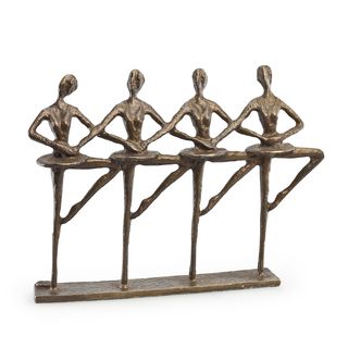 Ballet Quartet Bronze Sculpture