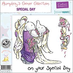 Crafters Companion Humphreys Corner Special Day EZmount Cling Stamp Set