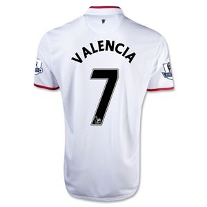 Nike Manchester United 12/13 Antonio Valencia Away Soccer Jersey