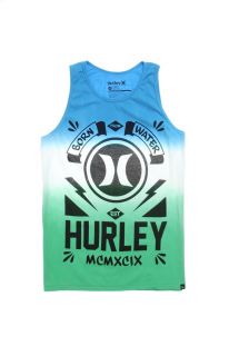 Mens Hurley Tee   Hurley Born From Water Crest Tank Top