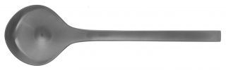 Georg Jensen (Denmark) Tanaquil (Stainless) Round Bowl Soup Spoon (Gumbo)   Stai
