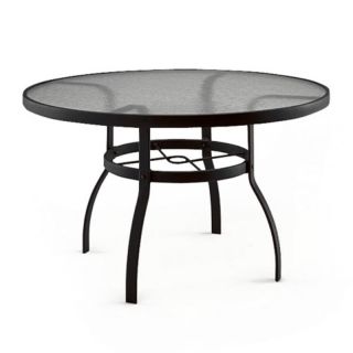 Woodard 48 in. Round Dining Table with Obscure Glass Top   827148W 45