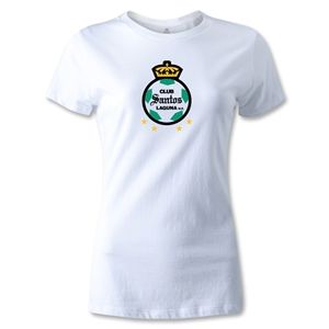 hidden Club Santos Laguna Womens T Shirt (White)