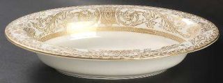 Royal Worcester Embassy White 10 Oval Vegetable Bowl, Fine China Dinnerware   W