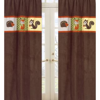 Forest Friends 84 inch Curtain Panel Pair