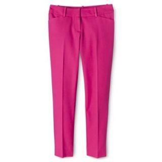 Mossimo Womens Modern Fit Ankle Pant   Vivid Pink 16