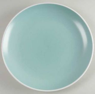 222 Fifth (PTS) Zest Dinner Plate, Fine China Dinnerware   Coupe,All Blue,No Tri