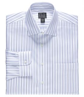 Traveler Spread Collar Tailored Fit Patterned Dress Shirt JoS. A. Bank