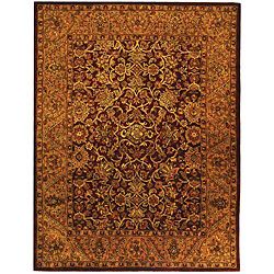 Safavieh Handmade Golden Jaipur Burgundy/ Gold Wool Rug (6 X 9)