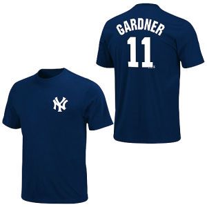 New York Yankees Brett Gardner Majestic MLB Youth Player Tee