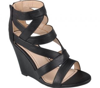 Womens Journee Collection Royce 09   Black Sandals