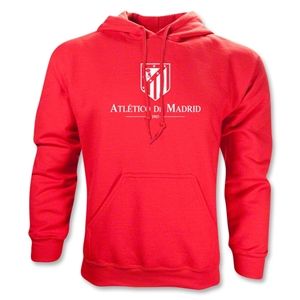 hidden Atletico Madrid Crest Hoody (Red)