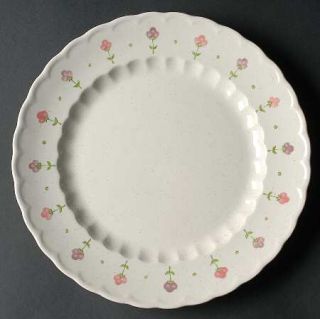 Metlox   Poppytrail   Vernon Pink Lady Dinner Plate, Fine China Dinnerware   Lav