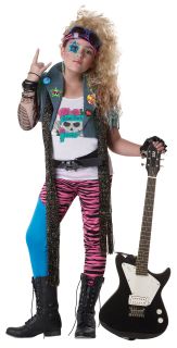 80s Glam Rocker Kids Costume