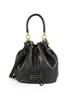 Marc by Marc Jacobs Too Hot To Handle Drawstring Bucket Bag   Black