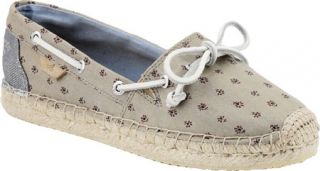 Womens Sperry Top Sider Katama   Grey Mini Floral Casual Shoes